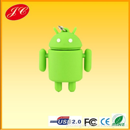 Customized Logo Printing Android Shape USB Flash Drive